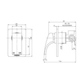Phoenix Rush Shower / Bath Mixer Chrome